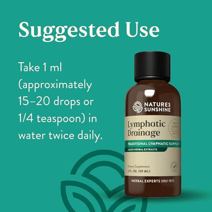 Nature's Sunshine Lymphatic Drainage, 2 Fl. Oz